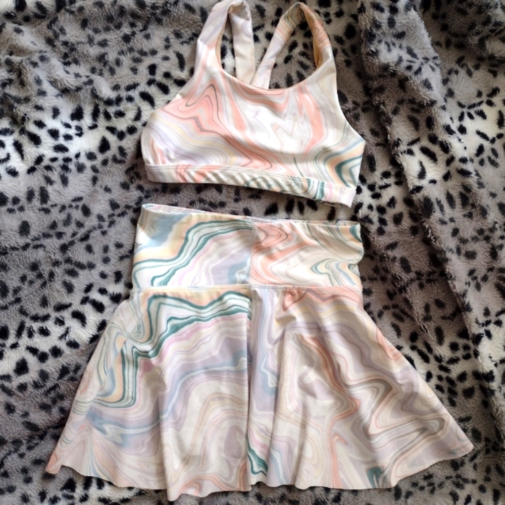 Old Navy Girls Active Skirt and Top